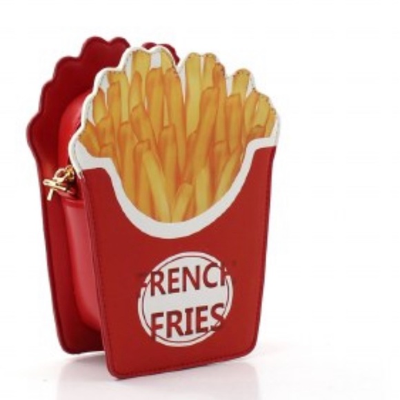 French Fries 🍟 purse with French fries earrings - Picture 2 of 5